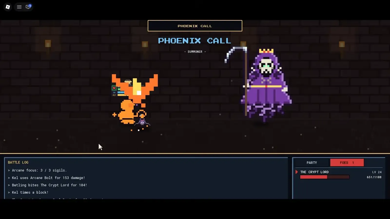 Crypt Lord fight.